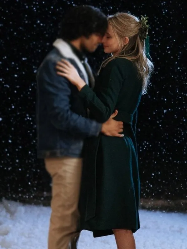 Mistletoe Ranch Aimee Tremblay Green Coat