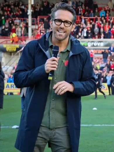Ryan Reynolds Welcome to Wrexham Blue Jacket