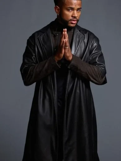 Youngblood Priest SuperFly Black Leather Coat