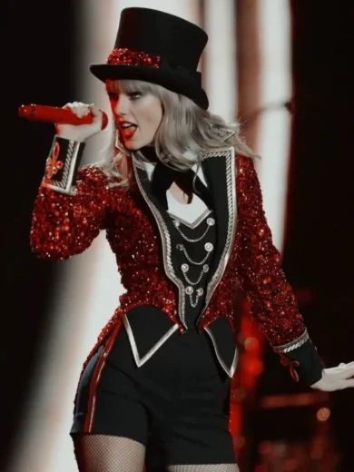 Taylor Swift Red Sequin Jacket