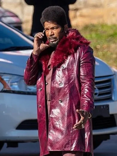 They Cloned Tyrone Slick Charles Leather Coat