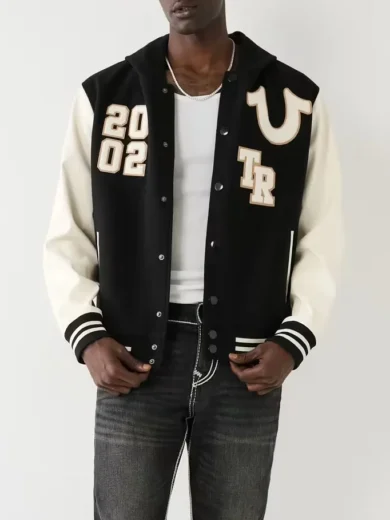 True Religion Varsity Jacket