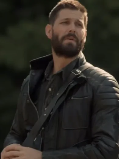 Wedding Season 2023 Casey Deidrick Leather Jacket
