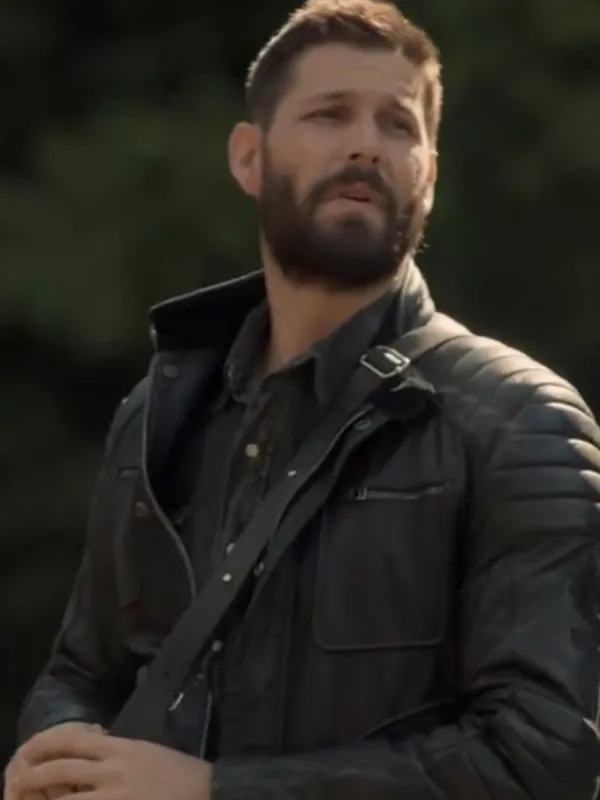 Wedding Season 2023 Casey Deidrick Leather Jacket