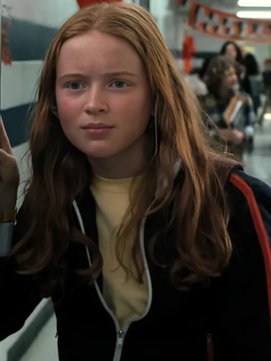 Stranger Things Max Mayfield Black Jacket