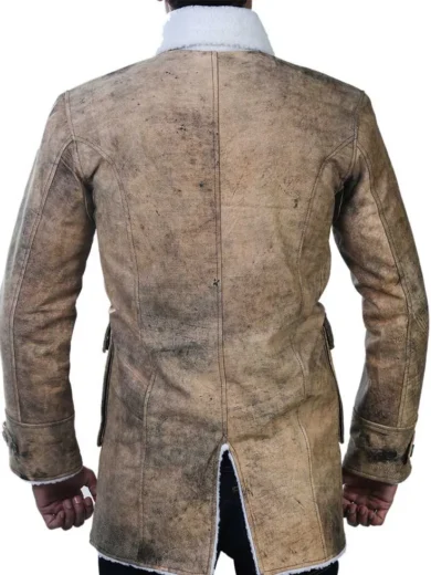 The Dark Knight Rises Bane Shearling Coat
