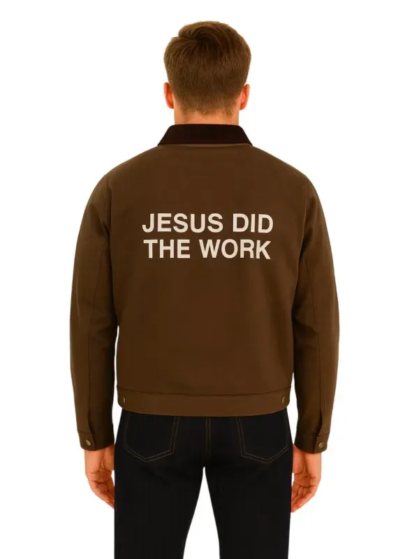 Jesus Did The Work Jacket