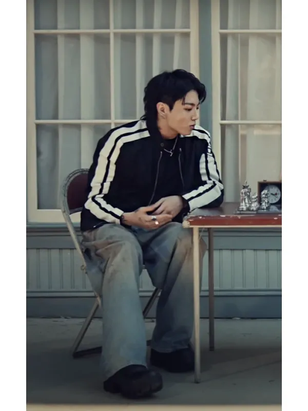 3D Jung Kook Black Jacket