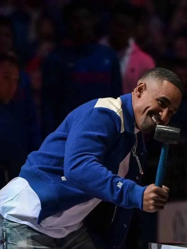 Jalen Hurts Amiri Varsity Jacket