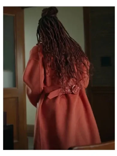 Harlem Camille Parks Orange Coat