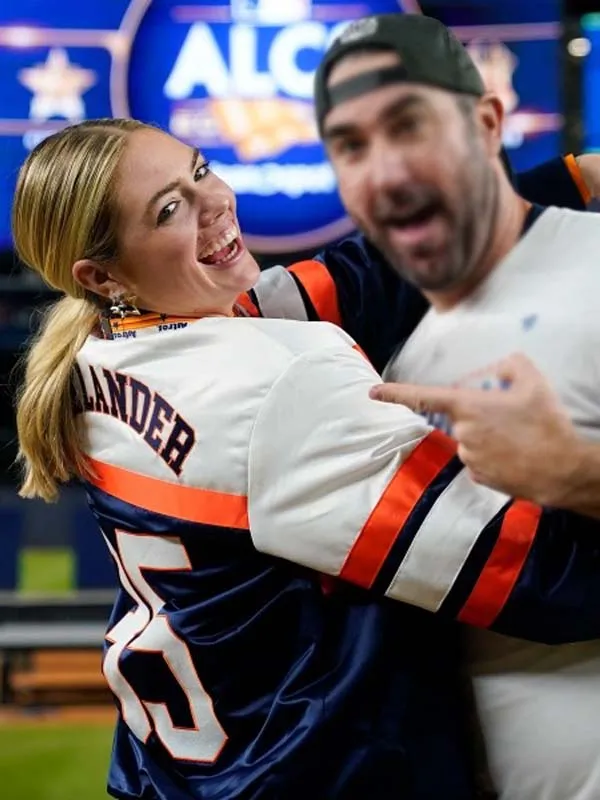 Kate Upton Justin Verlander Astros Jacket