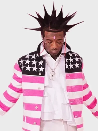 Lil Uzi Vert American Flag Jacket