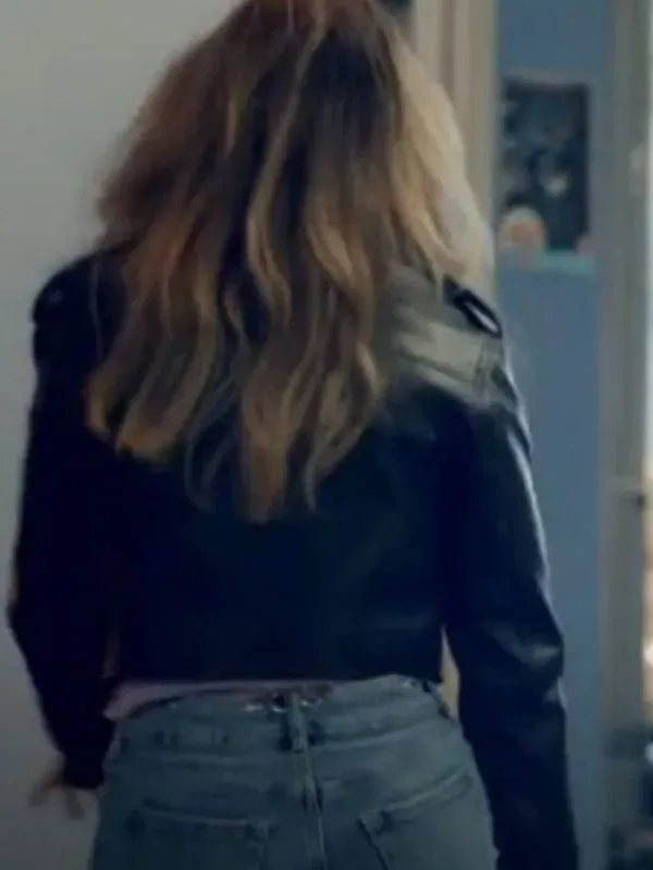 Elevator Game Madison MacIsaac Leather Jacket