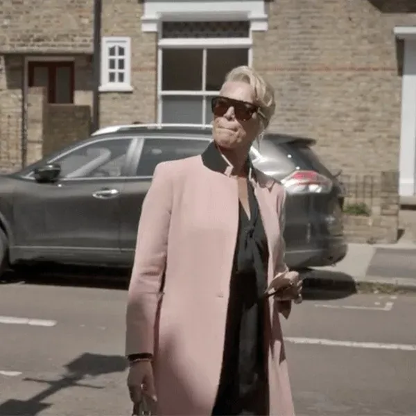 Ted Lasso S03 Rebecca Welton Pink Coat