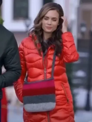 The Christmas Promise Nicole Graham Red Parka