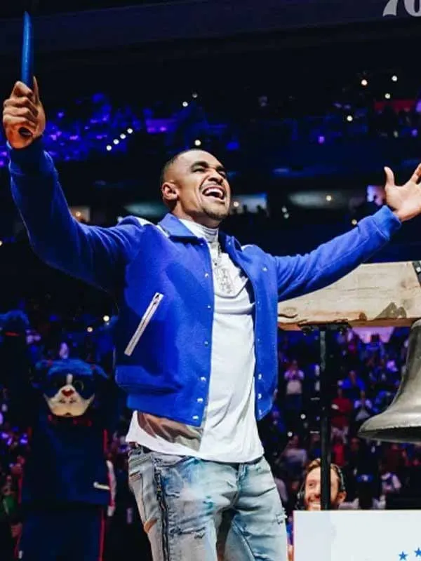 Jalen Hurts Amiri Varsity Jacket