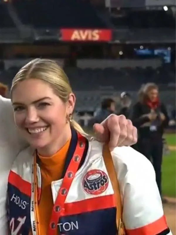 Kate Upton Justin Verlander Astros Jacket
