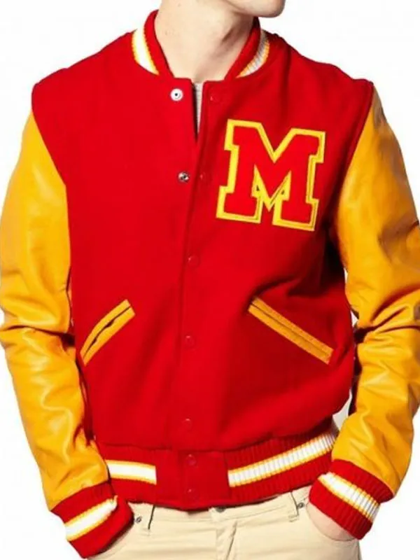 Thriller M Logo Michael Jackson Varsity Jacket