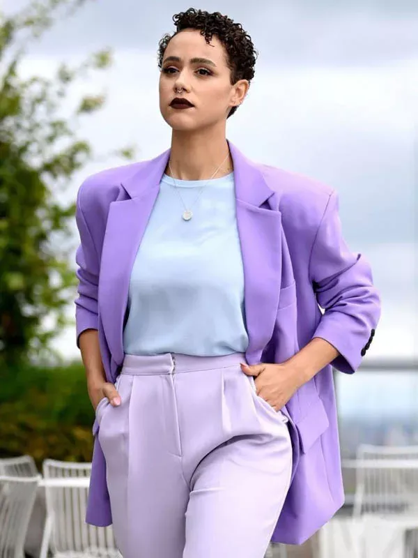 The Invitation 2022 Evie Purple Blazer