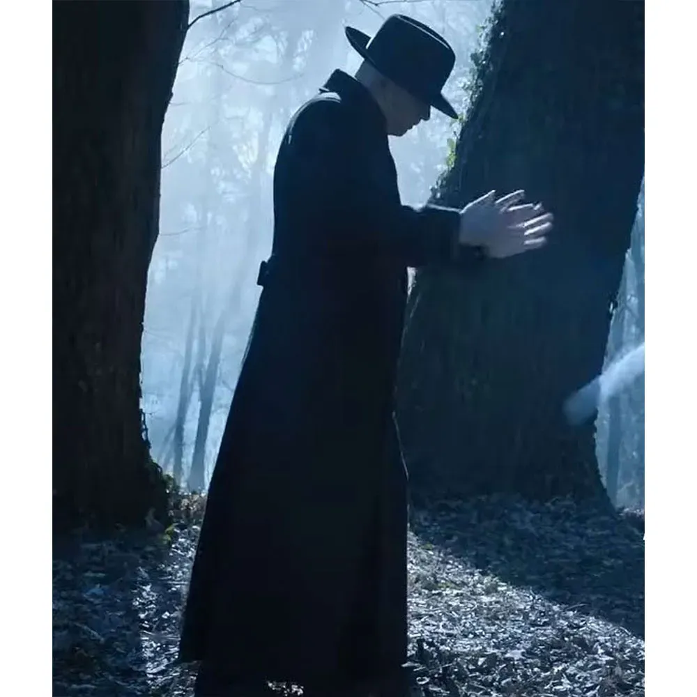 Wednesday Uncle Fester Black Coat