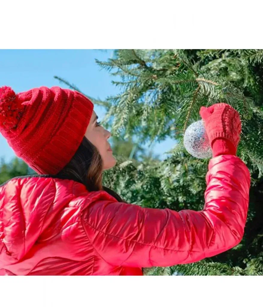 The Christmas Promise Nicole Graham Red Parka