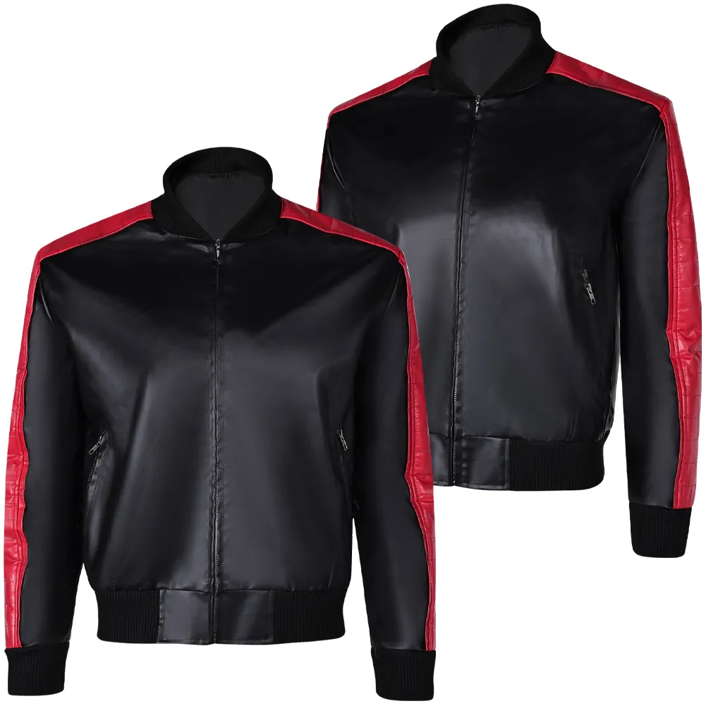 The Fall Guy(2024) Colt Seavers Cosplay Seaman Black Jacket Coat Halloween Party