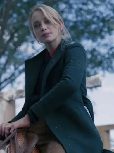 Mistletoe Ranch Aimee Tremblay Green Coat