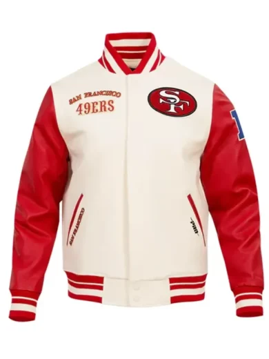 Nfl San Francisco 49ers Retro Classic Varsity Jacket