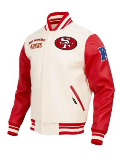 Nfl San Francisco 49ers Retro Classic Varsity Jacket