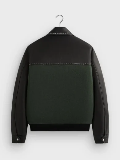 Kith Leather Combo Varsity Jacket