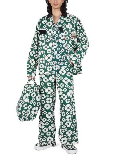 Marni X Carhartt Green Floral Print Jacket