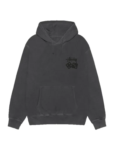 Stussy Pigment Dyed Dice Hooded Sweatshirt