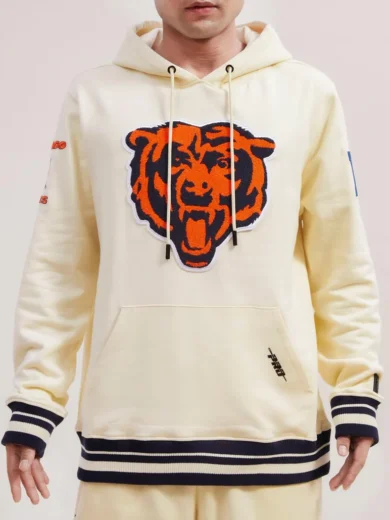 Chicago Bears Pro Standard Cream Neutral Hoodie