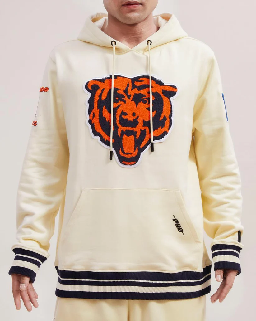 Chicago Bears Pro Standard Cream Neutral Hoodie
