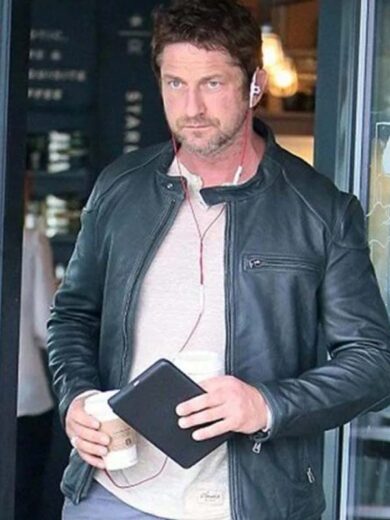 Gerard Butler Leather Jacket