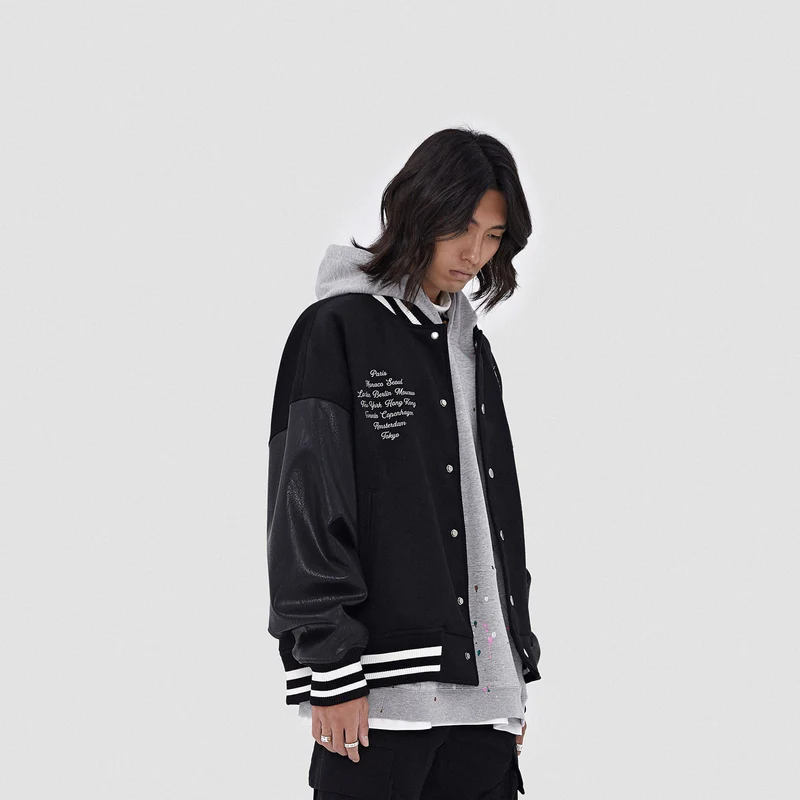 BONELESS Cities Varsity Jacket