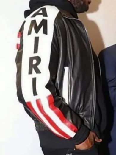 Power Book II Cane Tejada Amiri Leather Jacket