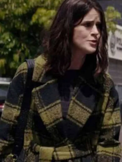 The Woman In The House Sloane Plaid Coat