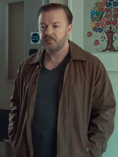 After Life S03 Ricky Gervais Jacket