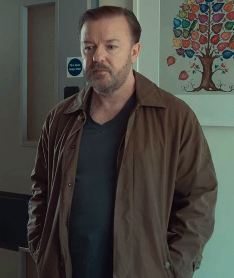 After Life S03 Ricky Gervais Jacket