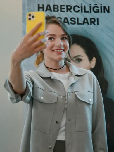 As the Crow Flies Miray Daner Grey Jacket