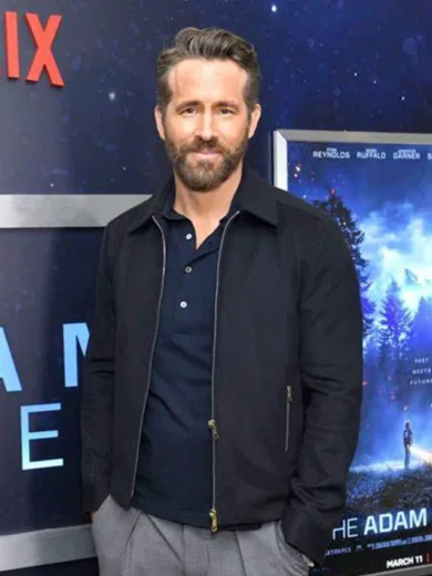 The Adam Project Ryan Reynolds Black Jacket