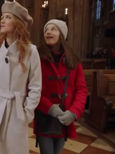 Allegra Tinnefeld Christmas in Vienna Red Coat