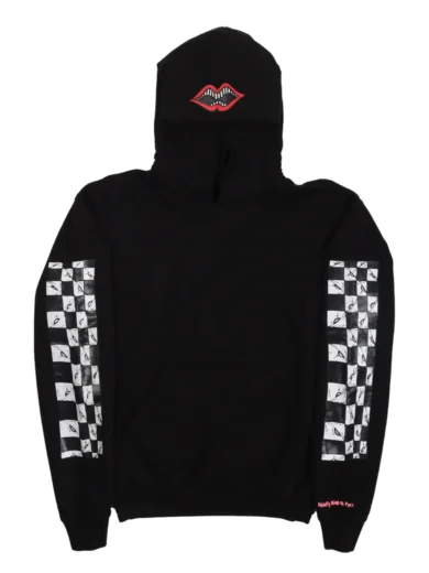 Chrome Hearts Matty Boy Flower Chomper Hoodie Black