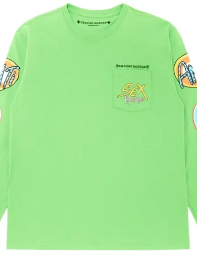 Chrome Hearts Matty Boy Sex Records Hoodie ? Green