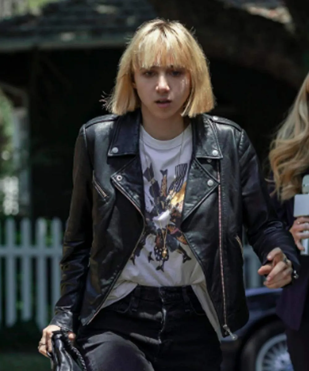 Clickbait Pia Brewer Leather Jacket