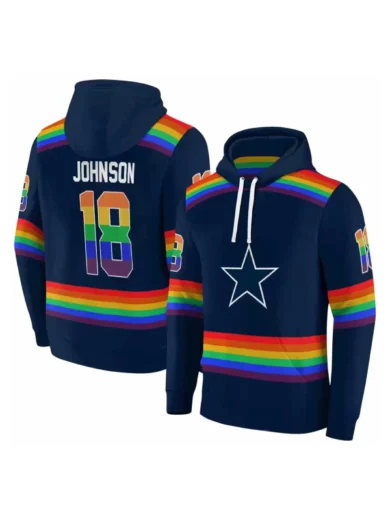 Dallas Cowboys Rainbow Hoodie