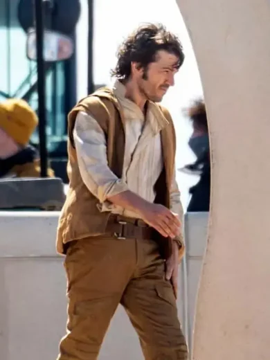 Star Wars Andor 2022 Diego Luna Brown Vest