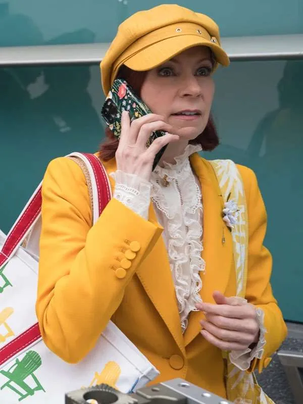 Carrie Preston Elsbeth S03 Yellow Blazer