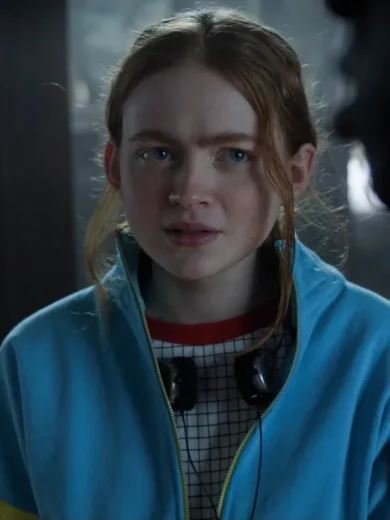 Stranger Things S04 Max Mayfield Blue Jacket